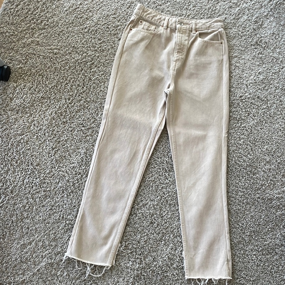 Zarq nude boyfriend jeans